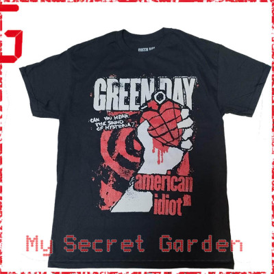 Green Day - American Idiot Hysteria Official T Shirt ( Men M, L) ***READY TO SHIP from Hong Kong***